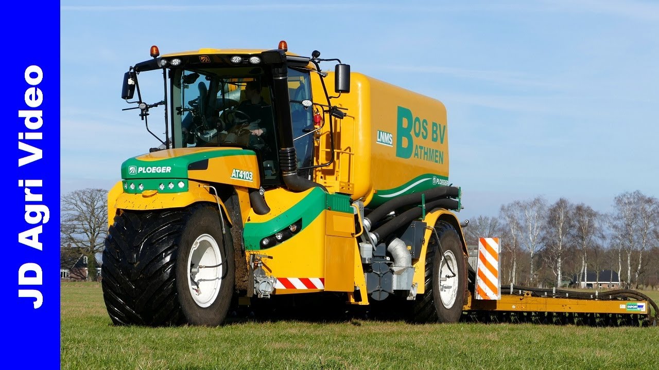 Ploeger AT4103 LMNS | Mest injecteren | Bos Bathmen | Injection slurry | Gülle ausbringen | Duport