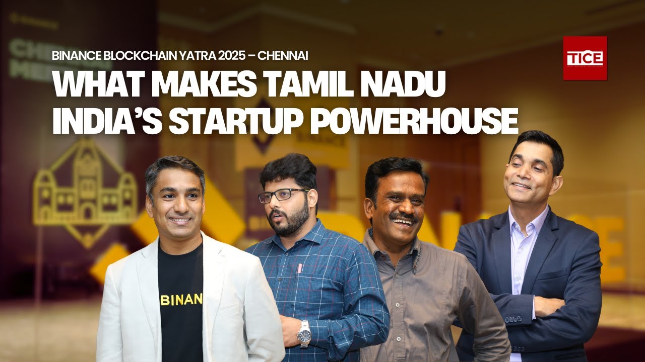 Why Tamil Nadu is India’s Startup Powerhouse | Binance Blockchain Yatra 2025 – Chennai