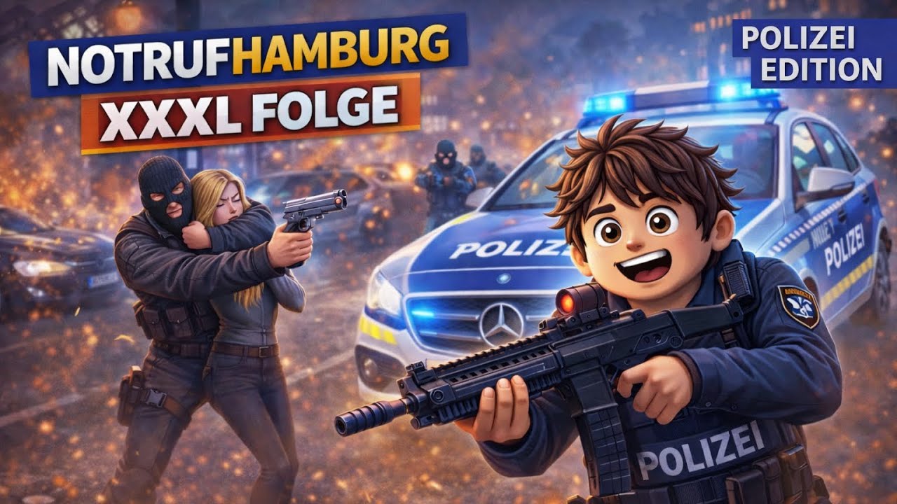 🚔 Notruf Hamburg XXL Folge | 1 Stunde POLIZEI pur! 😱 Geiselnahmen, Verfolgungsjagden & Schießereien🔥