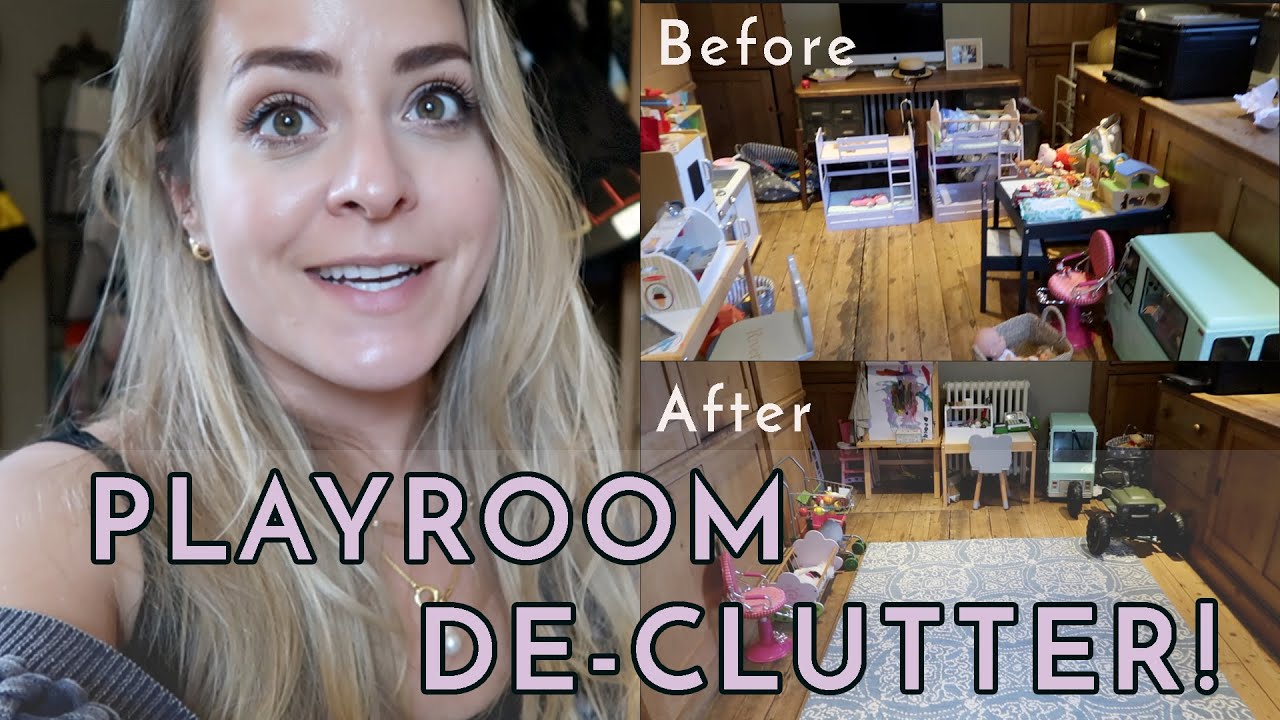 Vlog: REAL LIFE Playroom De-Clutter! | Fleur De Force