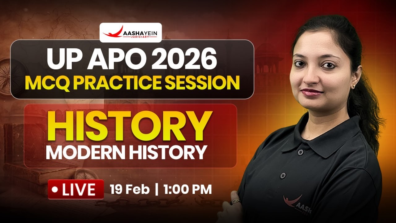 UP APO 2026 GK Practice MCQ | Mordern History Important MCQ | Most Expected Questions