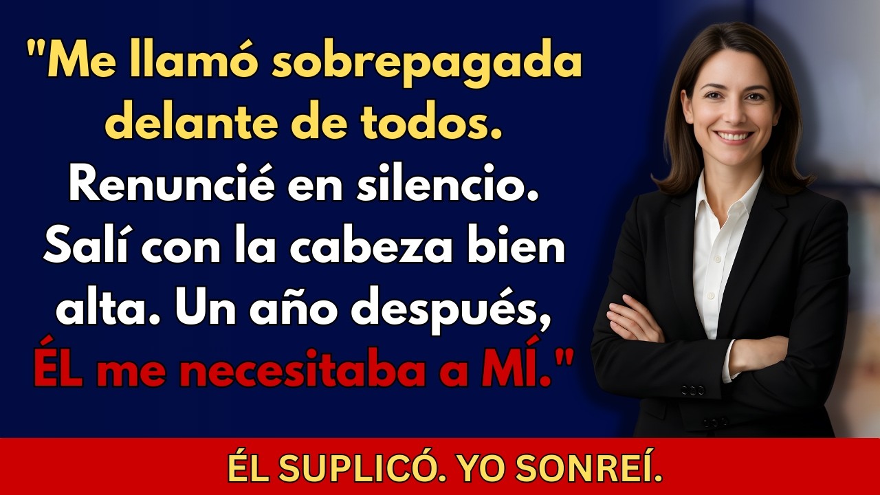 1añodespuésderenunciareldirectorfinancieroquemellamósobrepagada sepusoencontactoconmigonecesitabaun