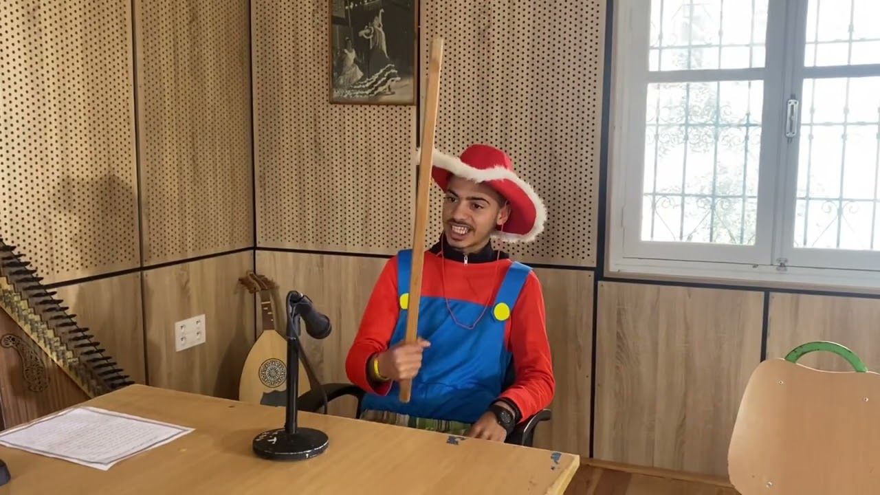 الحلقة الثانية من العندليب الأخضر سوبر ماريو و الحنكلوش 