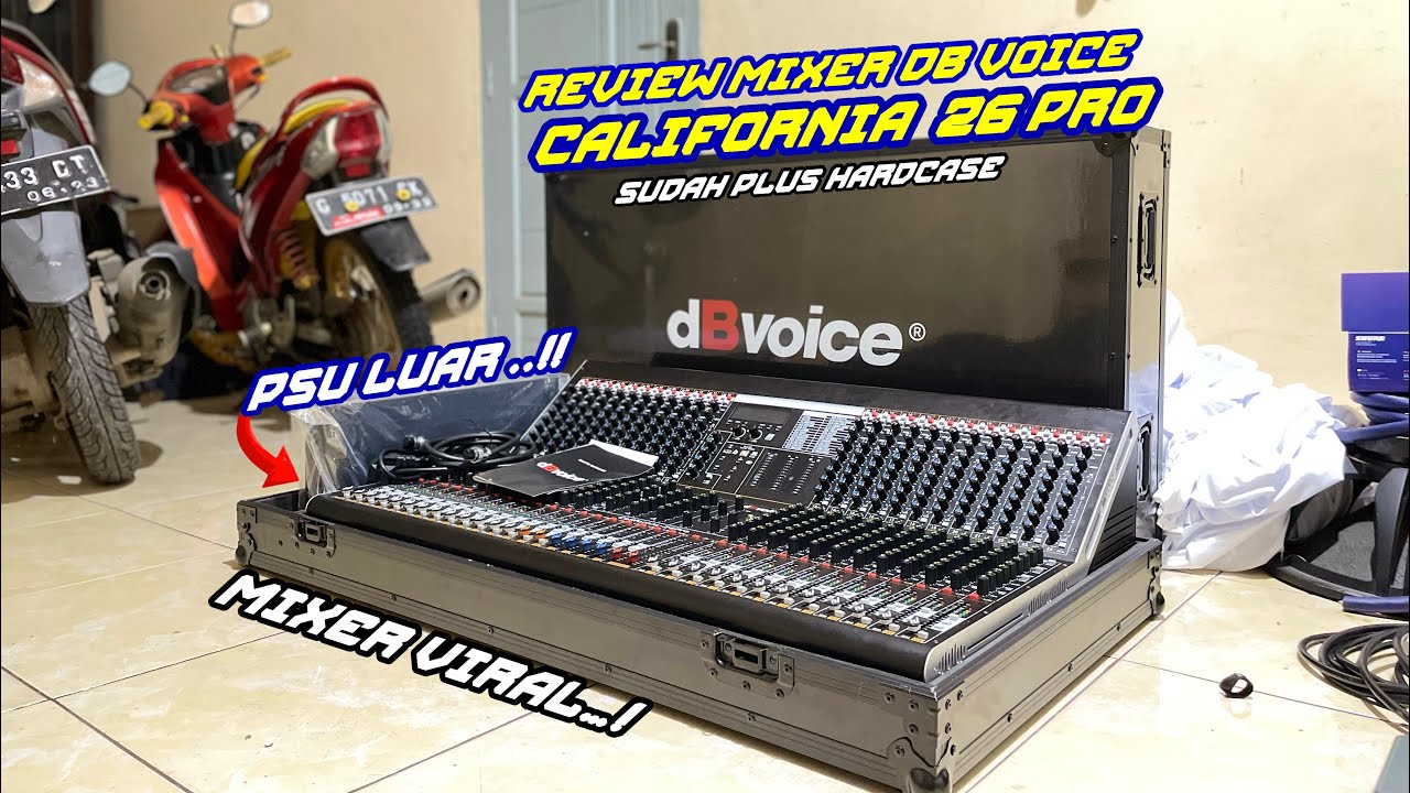 Review db voice california 26 pro | 6tune 8aux dual efek…!!