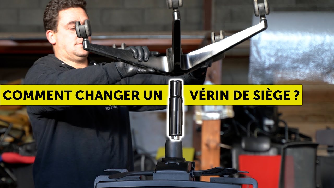Comment changer et remplacer le vérin de votre siège - TUTO N°1
