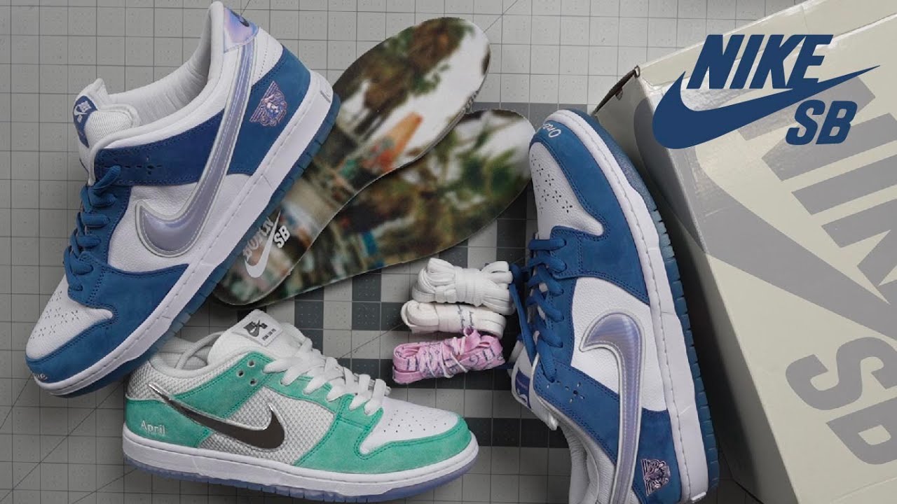 Апрель против Рожденных и Выращенных | Nike SB Dunk Low Pro: сравнение