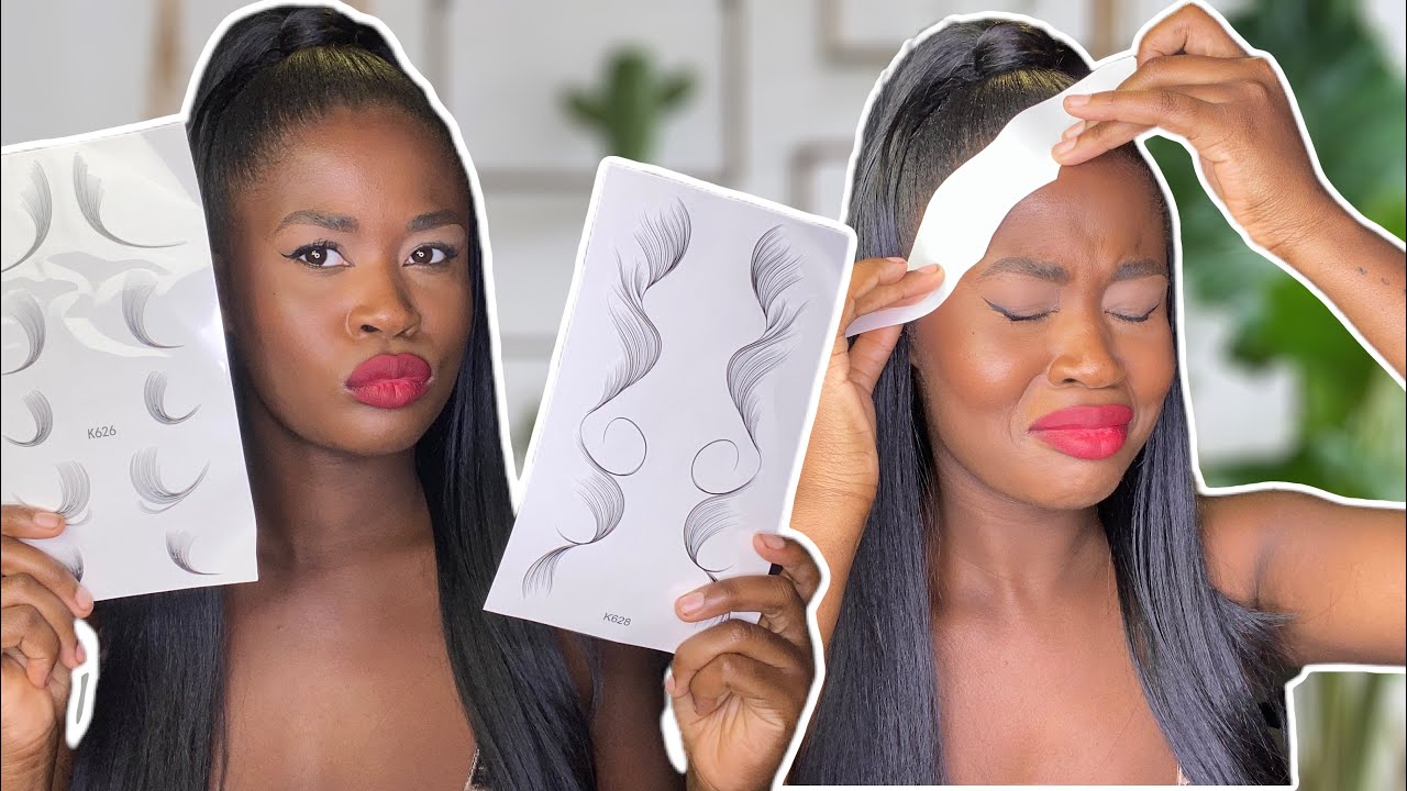 TATOUAGE BABY HAIR ? Crash test de la nouvelle tendance !!