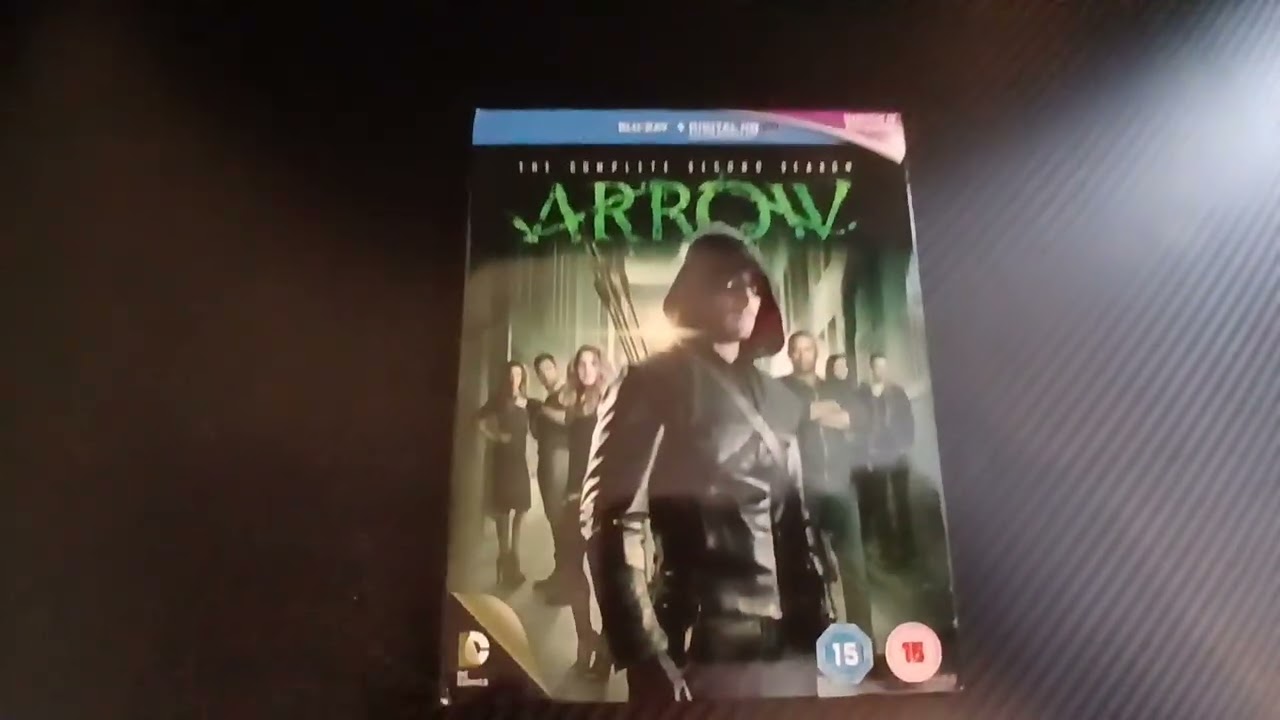 Arrow Season 2 Blu-ray unboxing