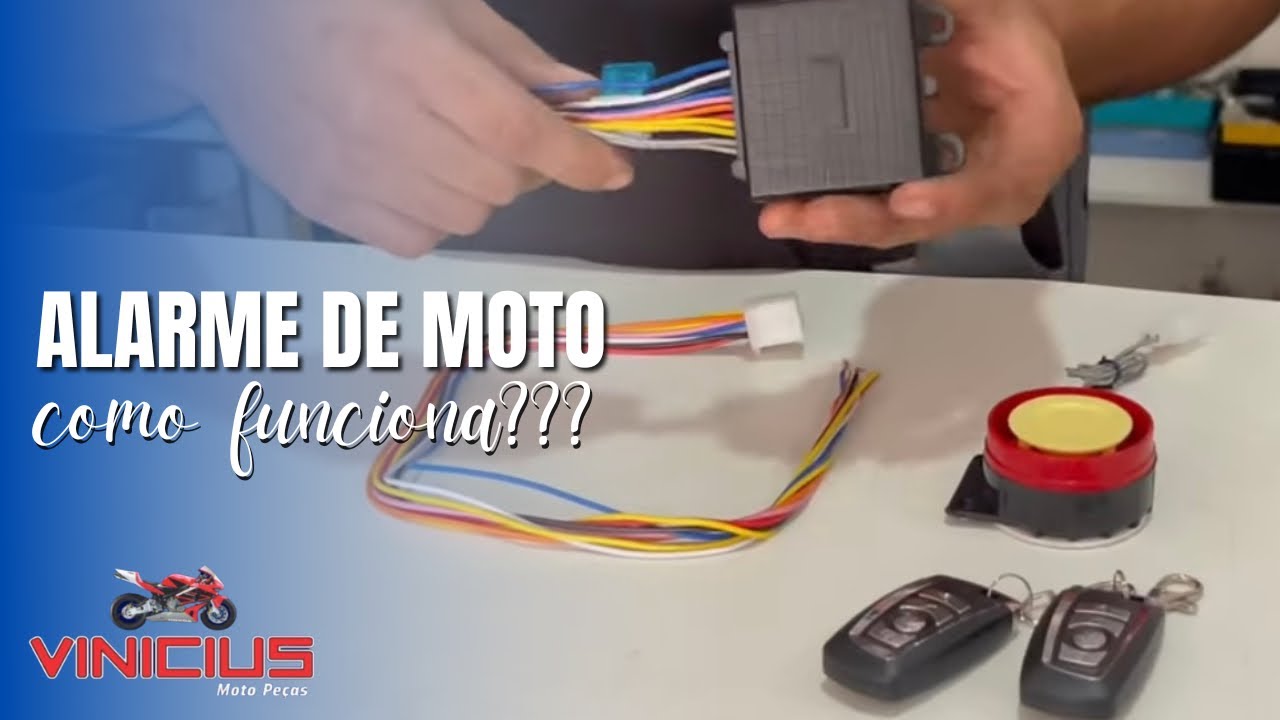 INSTALAÇÃO DE ALARME COM INTERRUPTOR DE PARTIDA