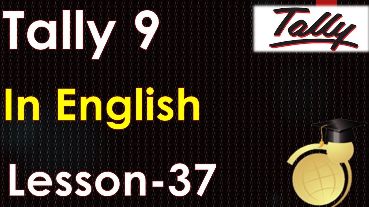 Security Control in Tally - Tally in English
