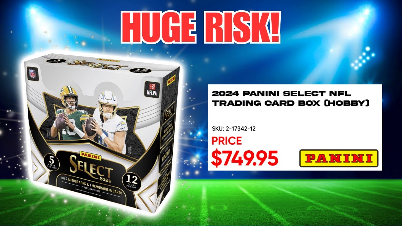OPENING A $750 SELECT HOBBY BOX! 2024 Select Football Hobby Box Review