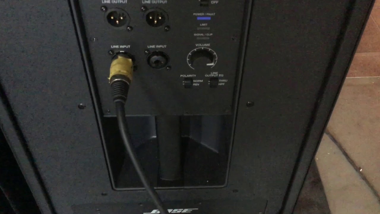 Bose F1 812 & Bose F1 Subwoofer with Dbx Driverack pa 2..👍👍👍