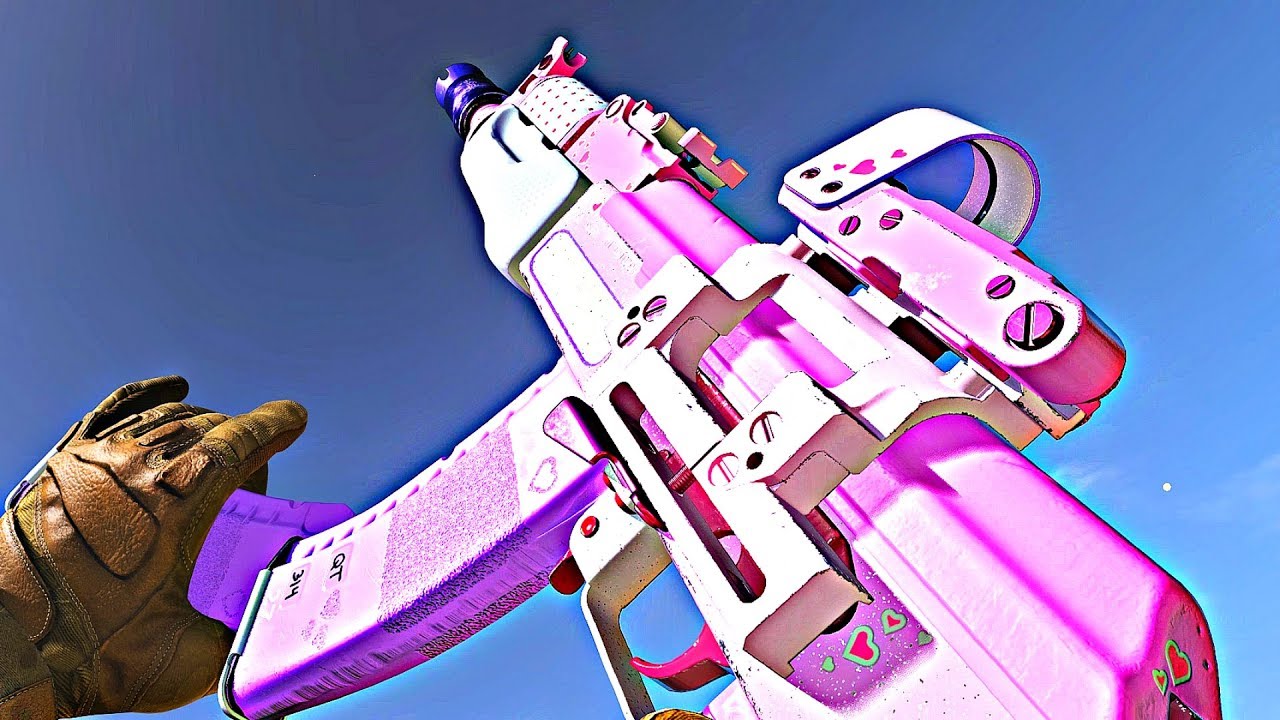 The NEW AK74u! - Modern Warfare AK74u Gameplay (MW AK47 Blueprint Pink Perforator)