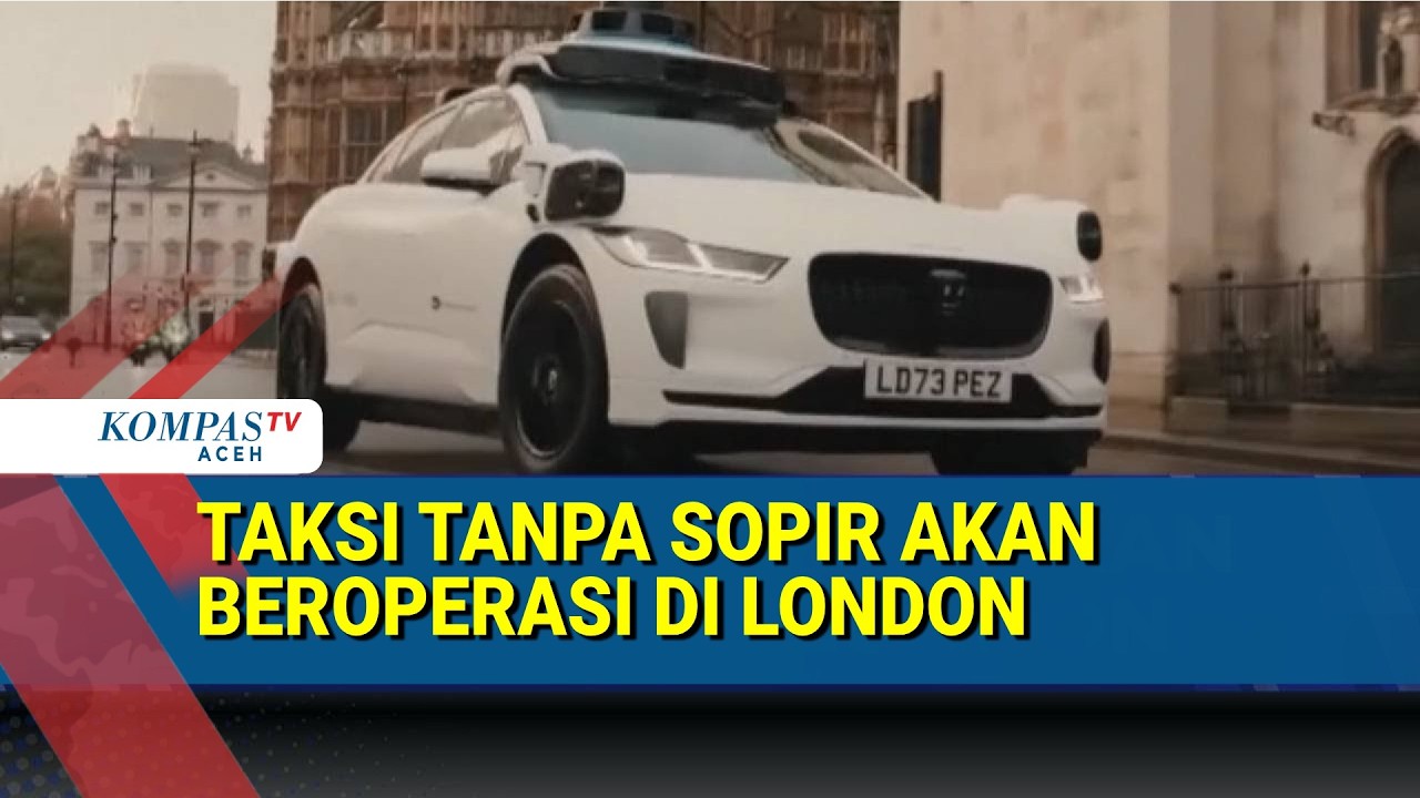 Era Transportasi Otonom, London Mulai Uji Coba Taksi Tanpa Sopir Waymo