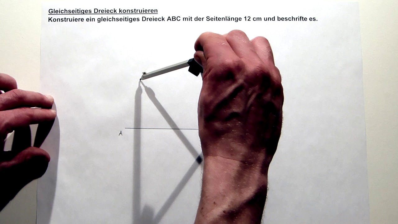 Tutorial: Gleichseitiges Dreieck konstruieren