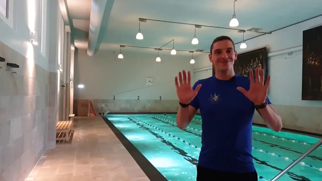 Personal zwem training bij Max Health Club