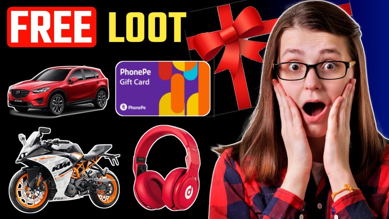 Win FREE Phonepe Giftcard, Car, Bike, Headphone & More | Hidden Online Offer 2025