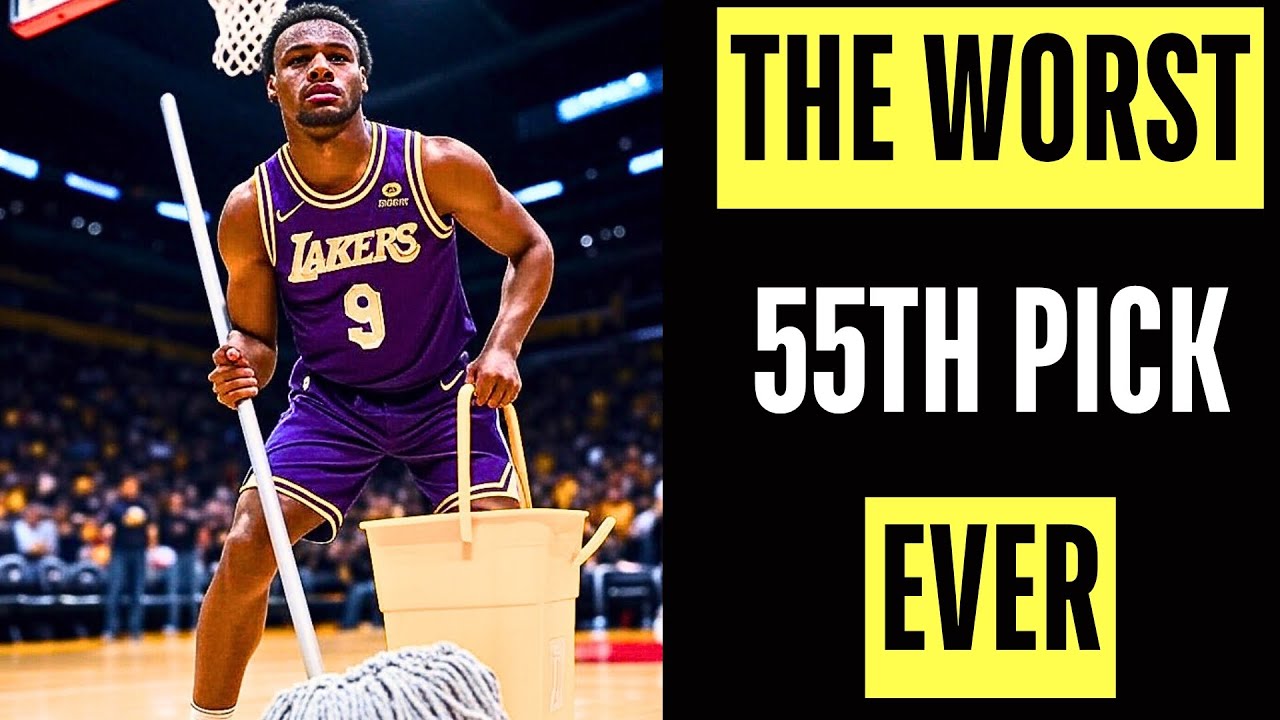 Why Bronny James Sucks Compared to Other 55th Picks!