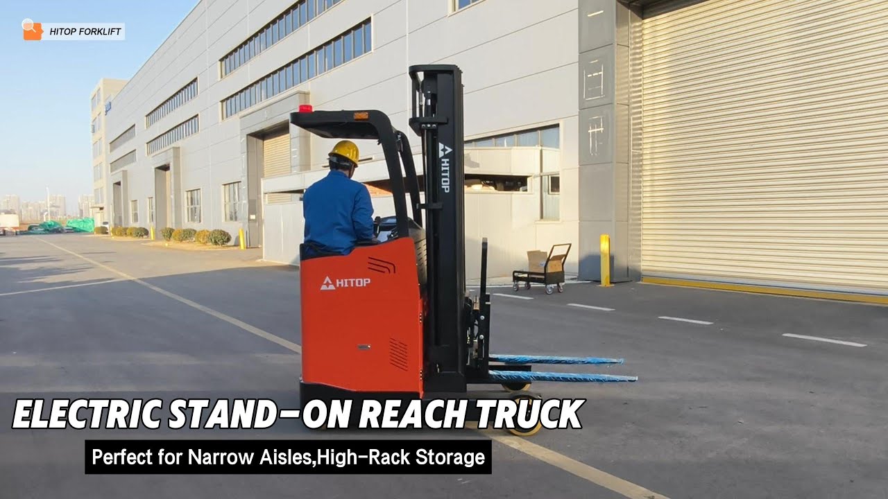 Mastering the Aisles with Our 6-Meter High, 1.5-Ton Electric Reach Truck