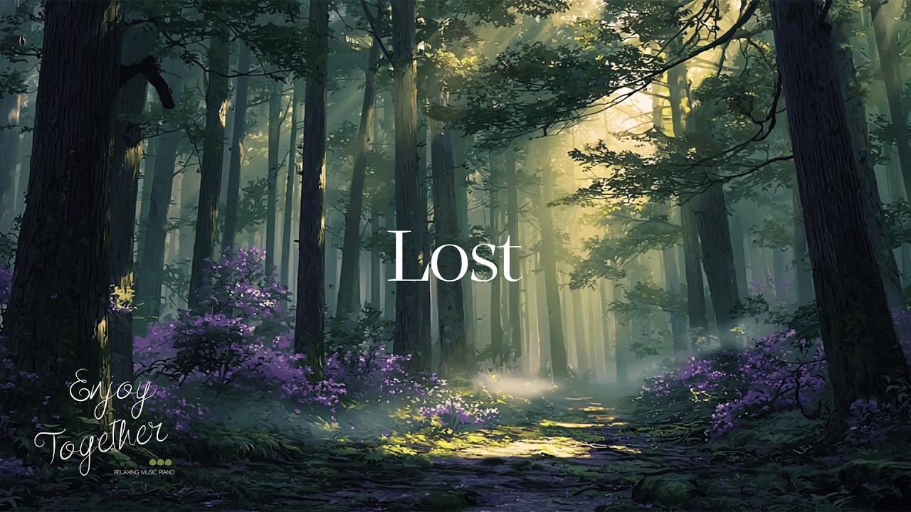Lost Thoughts Slow Down Without Needing Answers. 🌙✨ Just breathe and remain still