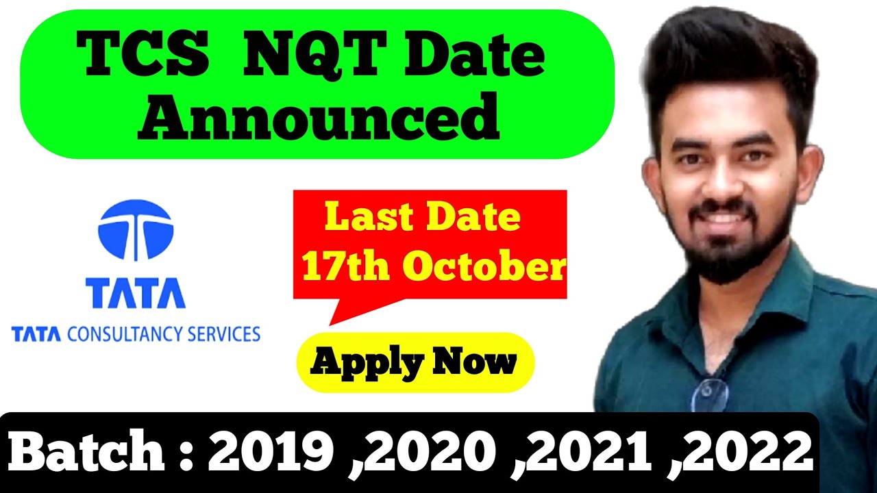 TCS NQT 2021 Date Announced || For 2019,2020,2021,2022 Batch|| Registration Date || Chandan Patel