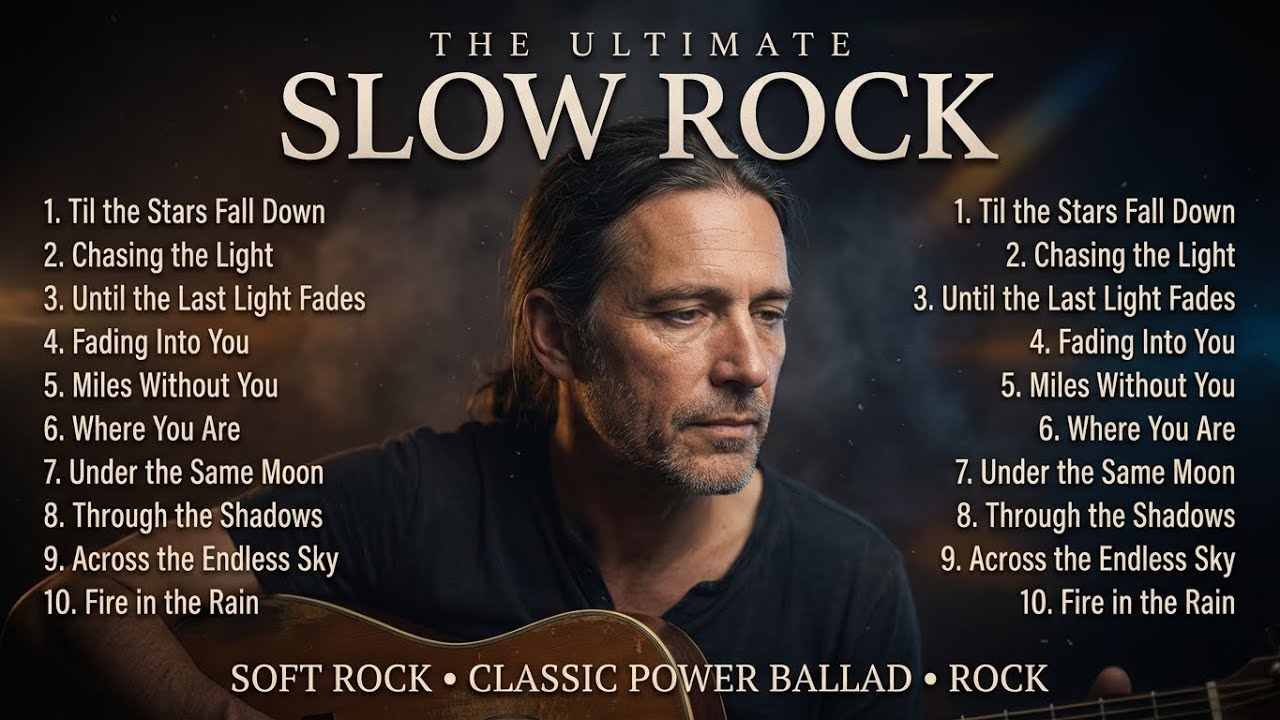 Ultimate Slow Rock Love Songs | Emotional Classics from the Golden Era