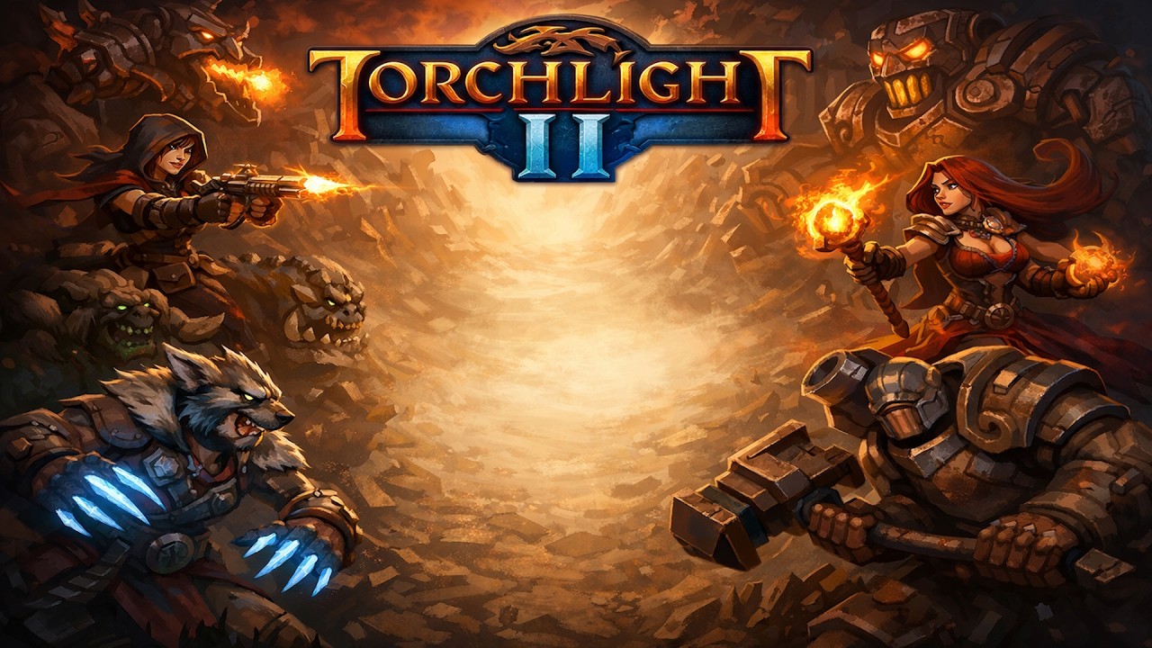 Начало пути в Torchlight II — первый хороший лут и первые враги