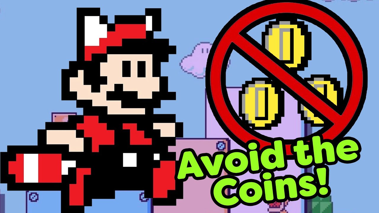 BEATING Mario 3 BUT you can't touch coins! - Challenge Accepted