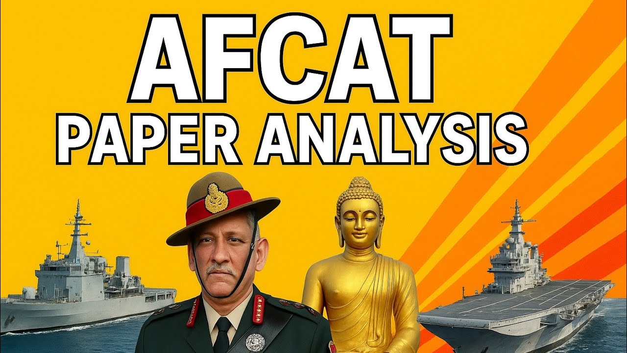 AFCAT GK Analysis | 23/08/2025 Shift 1 and Shift 2 | 100% Confirm Questions