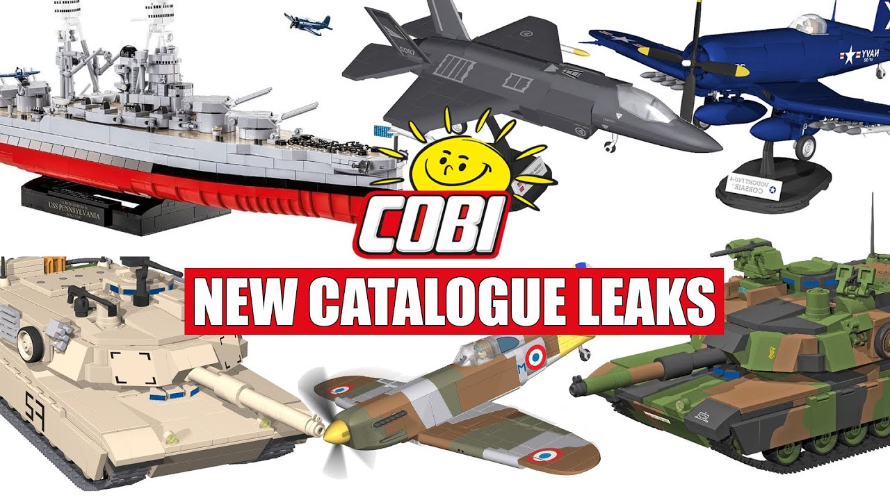 Leaks from upcoming COBI catalogue - Last catalogue in 2022 - Planes, tanks, battleship