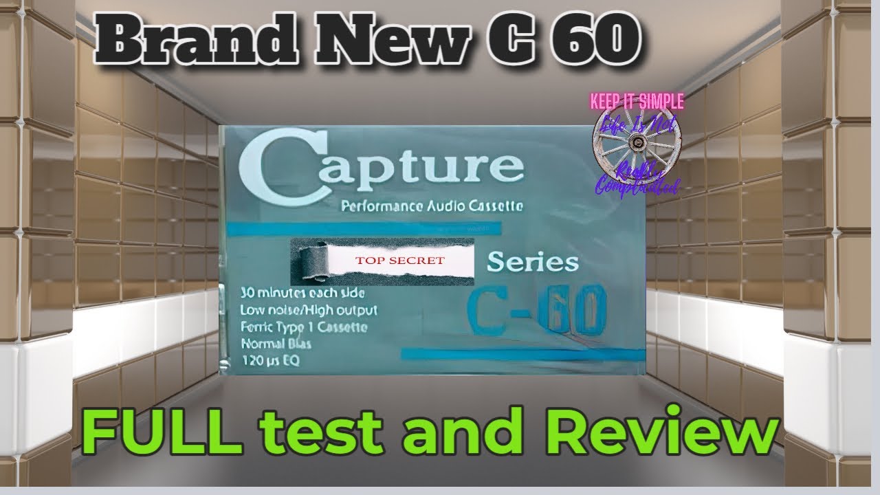 Capture C60 Ferric Cassette Tape Test: Unbelievable Secrets - Hear & See the Difference