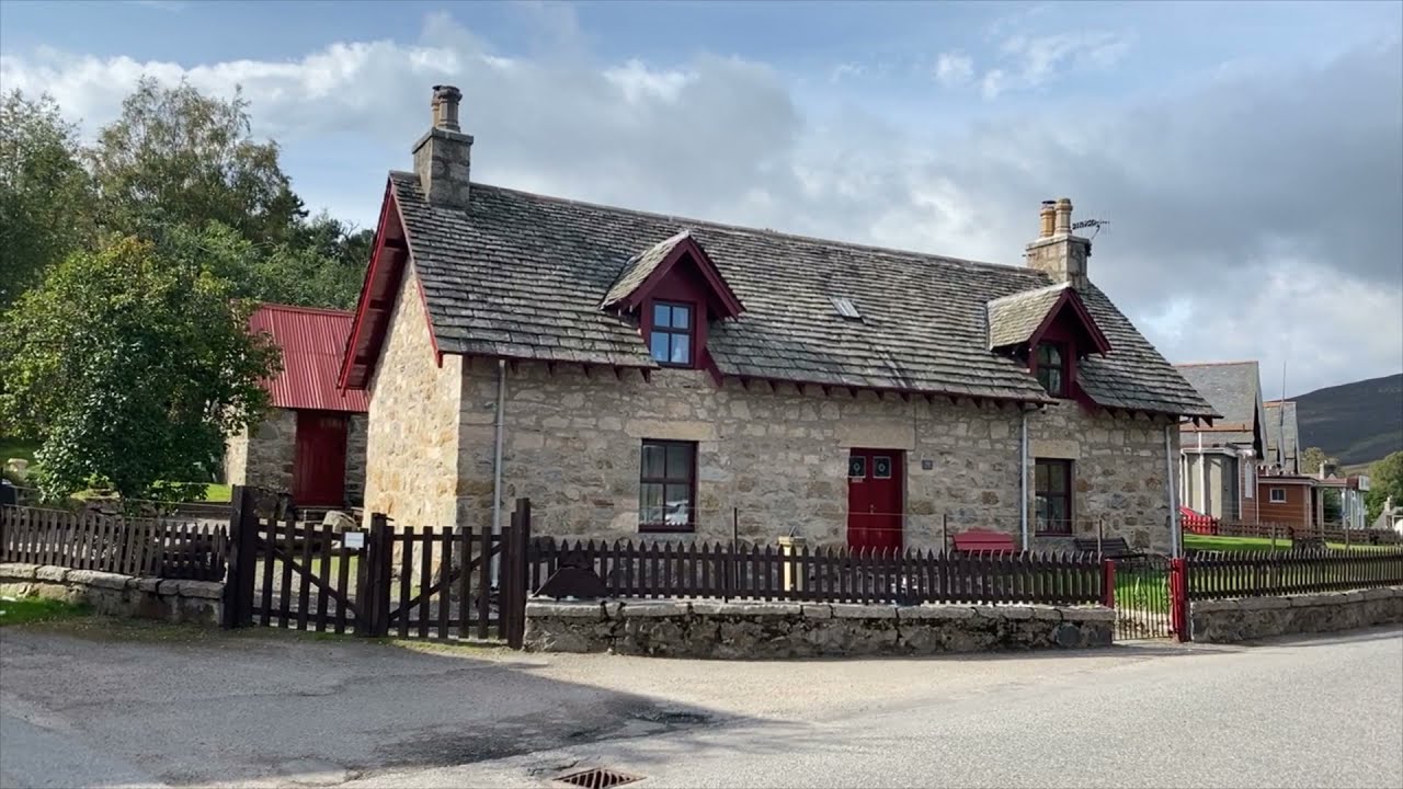 Braemar Village, Aberdeenshire, Scotland. Home of the Braemar Gatherings.