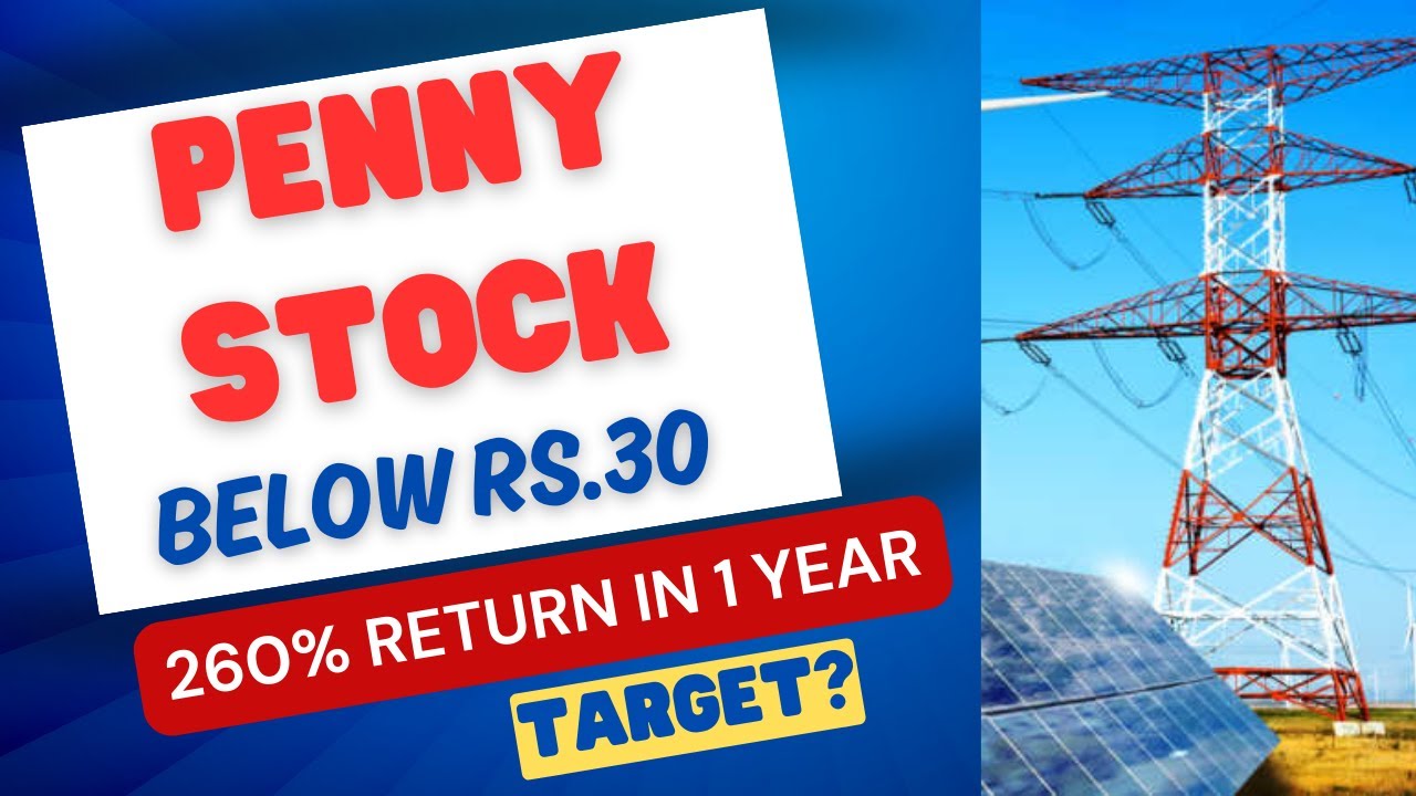 Penny Stock Below Rs. 30 | 260% Return In One Year | Power Sector | Tamil | @CTA100