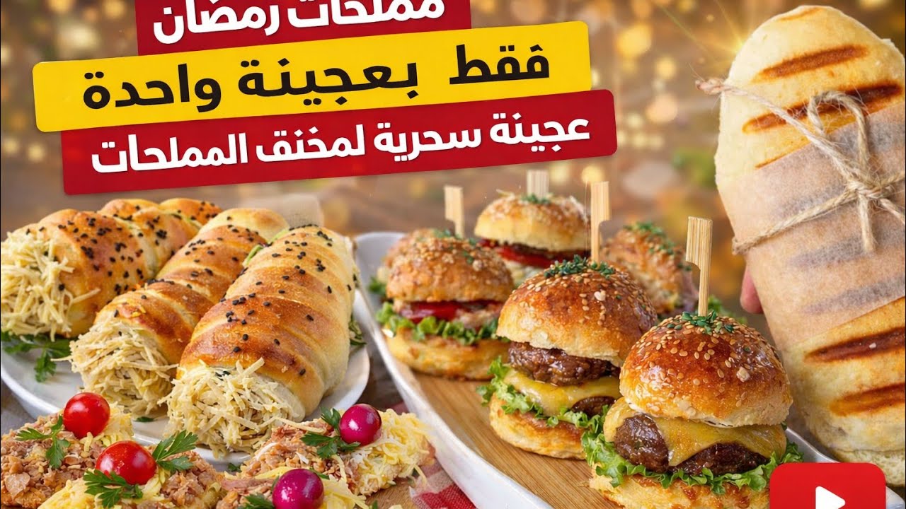 اقوى 🔥تحضيرات رمضان 2026🌙العجينة السحرية✨ لكامل انواع المملحات وجديهم من دوك و نقصي عليك التعب ✅
