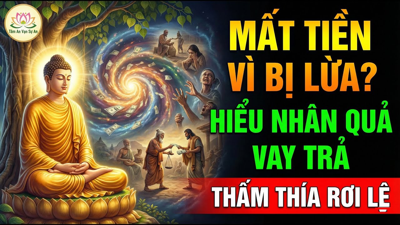 Ai Đang Bị Lừa Tiền Hay Mất Của Đừng Buồn - Hiểu Rõ Luật Nhân Quả Vay Trả Kiếp Trước Thấm Thía