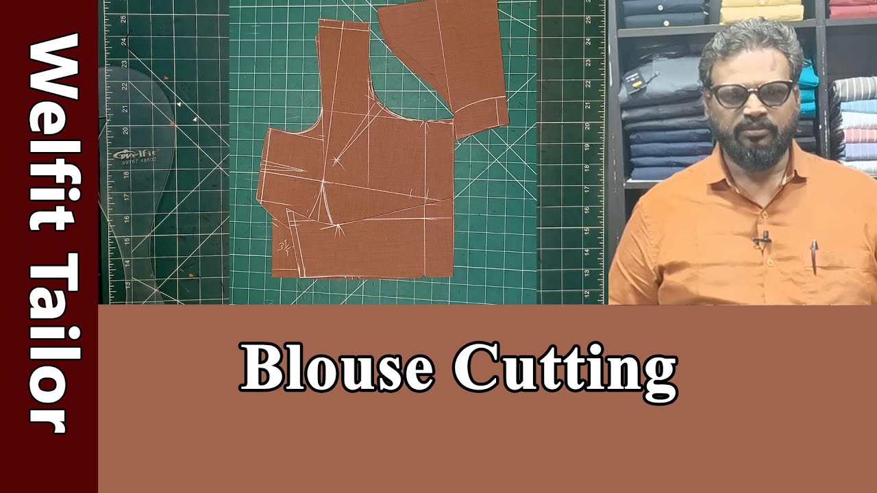 Blouse Cutting Detailly Explained in Tamil | Welfit Tailor
