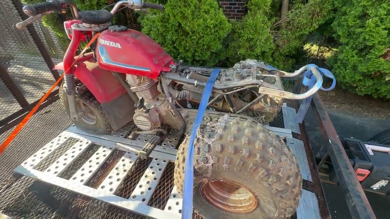 Honda ATC 185S Project 1983