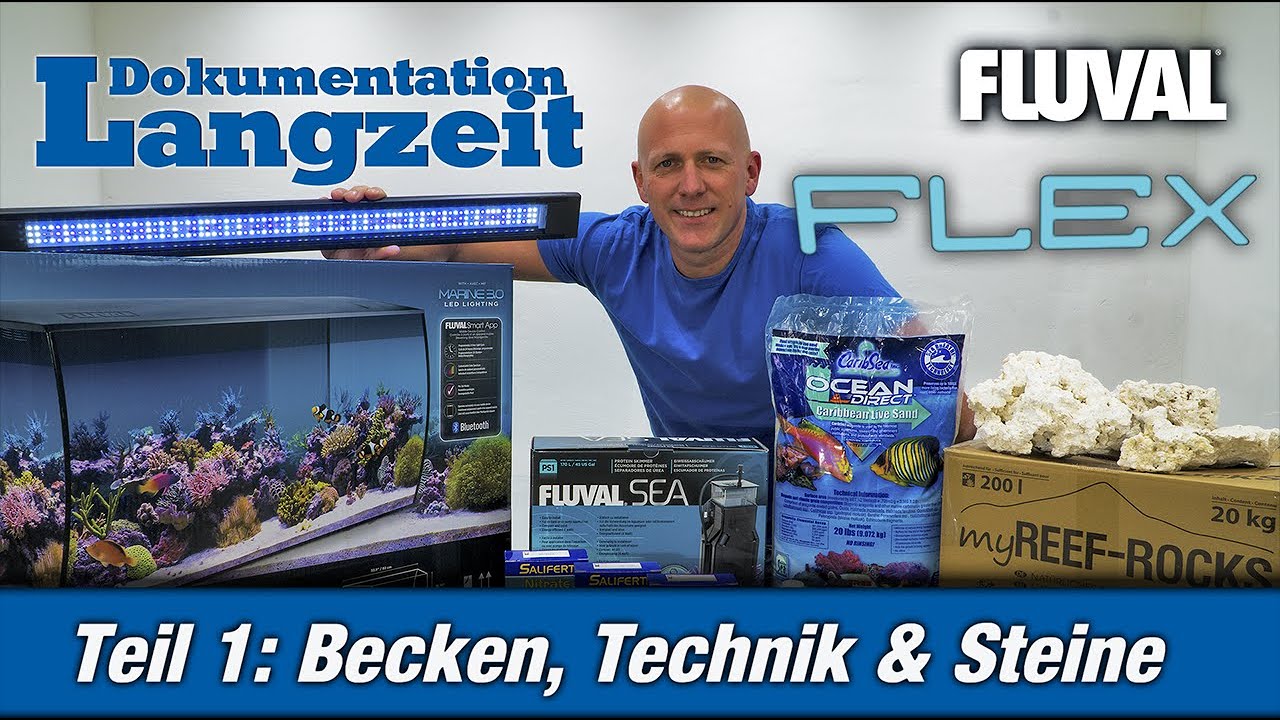 Fluval Flex Meerwasserdokumentation Teil 1