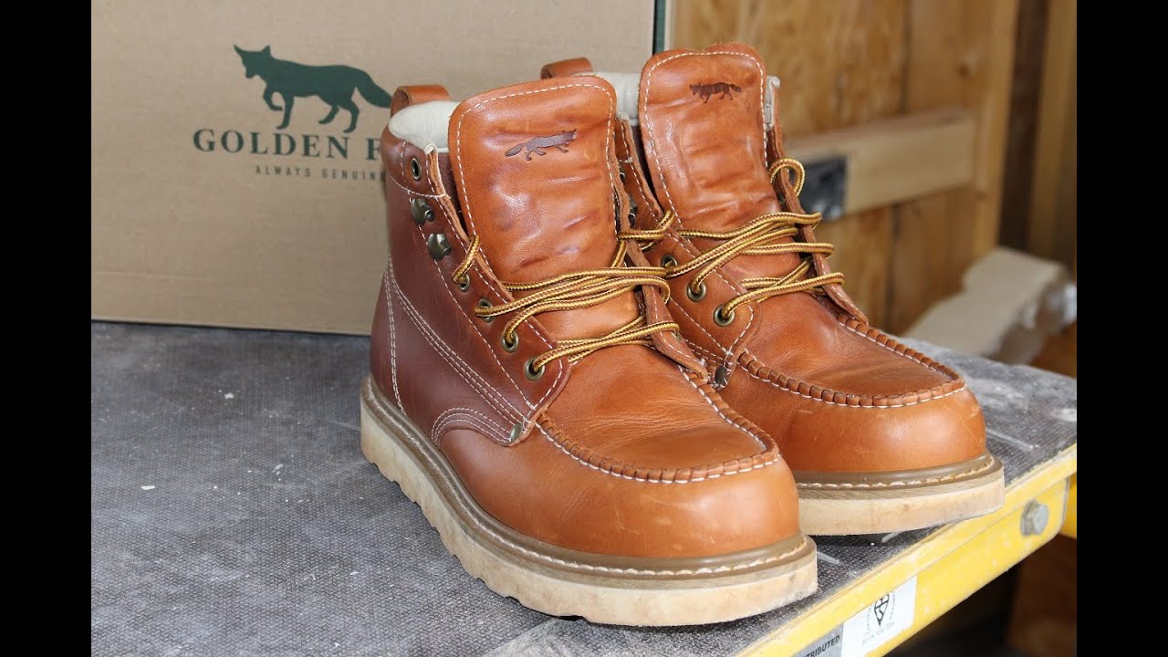 GOLDEN FOX Moc Toe Pro Boot: Sizing, Breaking in & Alternative Lacing