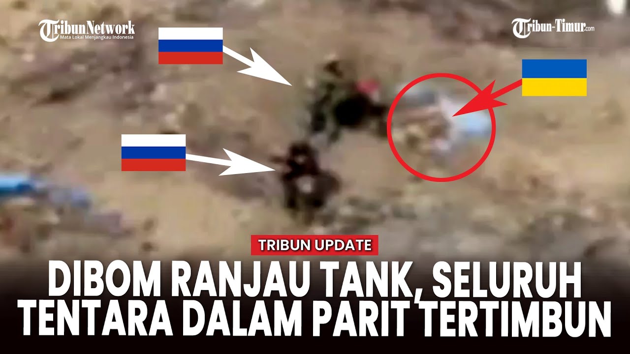 Pasukan Rusia Bombardir Benteng Ukraina dengan Ranjau Anti-Tank