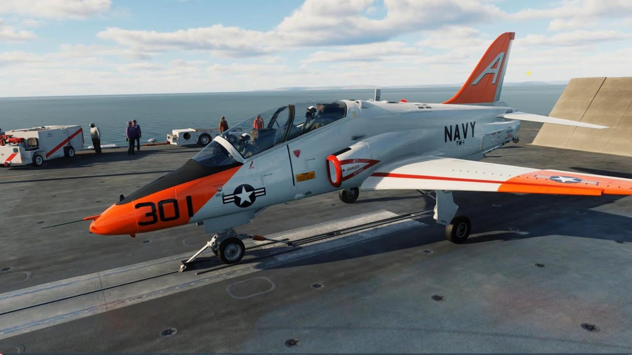 T -45C Carrier Ops - MOD DEMO - DCS World #dcs #carrier