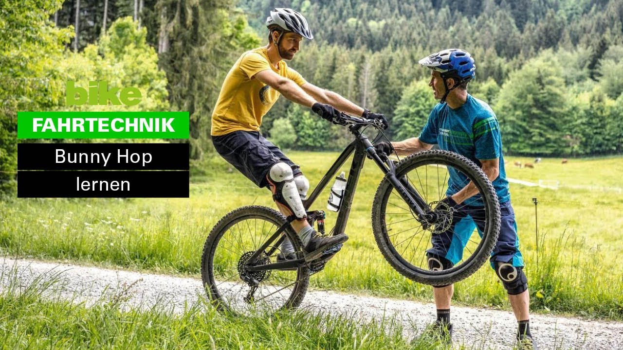 MTB-Fahrtechnik: Bunny Hop lernen – so springt man geschmeidig über Hindernisse!
