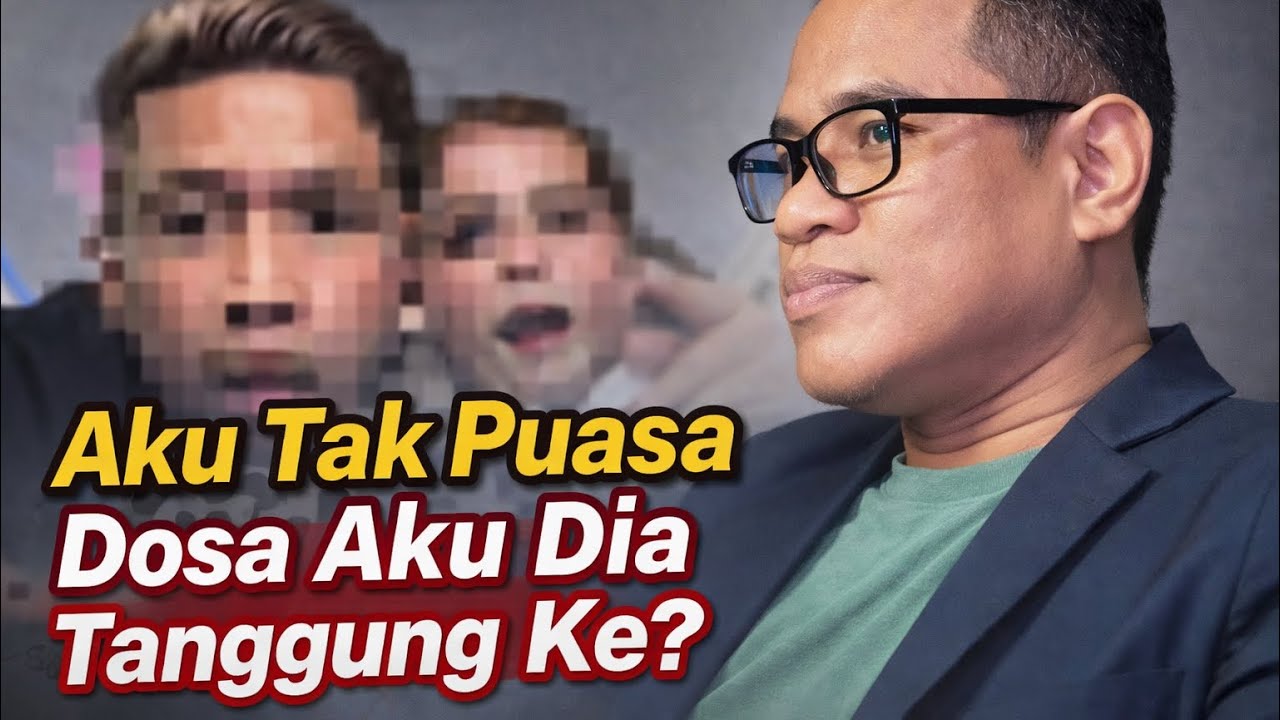 Satu Lagi Minum Waktu Live Bulan Puasa : “Dosa Aku Kau Tanggung Ke?” 