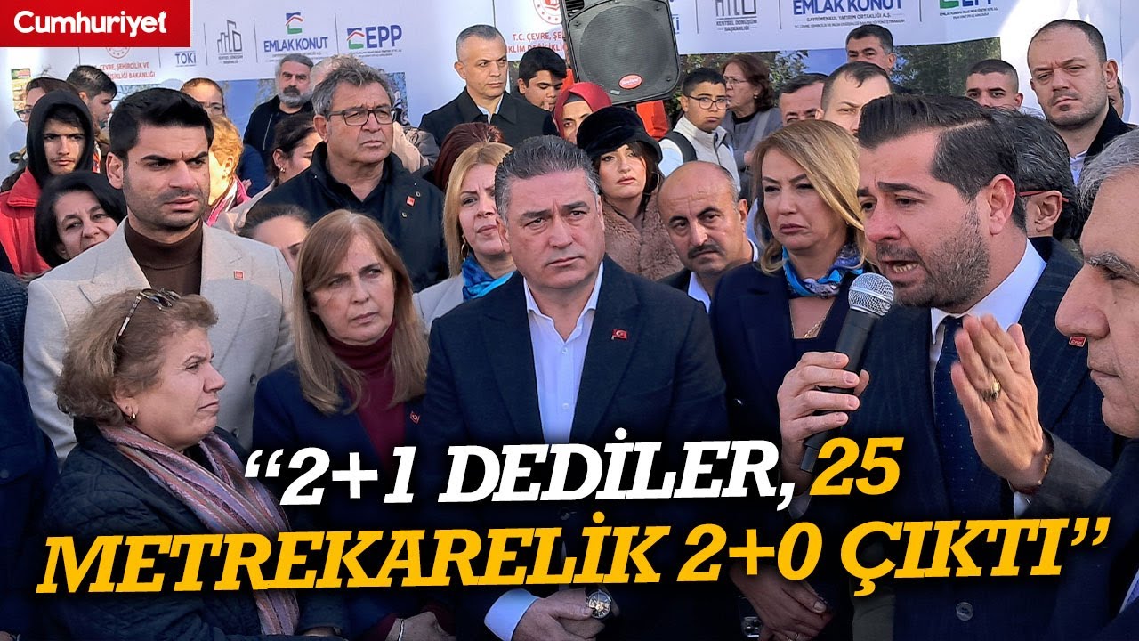 Hatay’da TOKİ evlerinde kura mağduriyeti: 2+1 dediler, 25 metrekarelik 2+0 çıktı