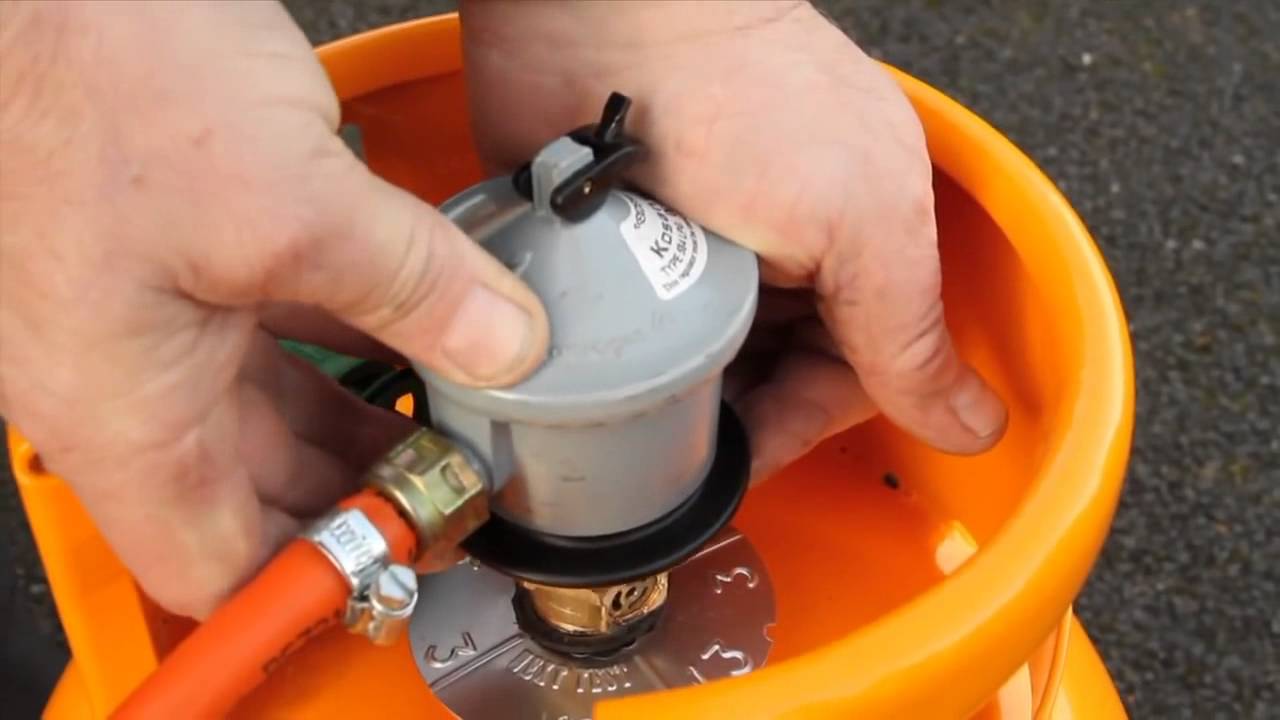 How to fit a butane gas regulator
