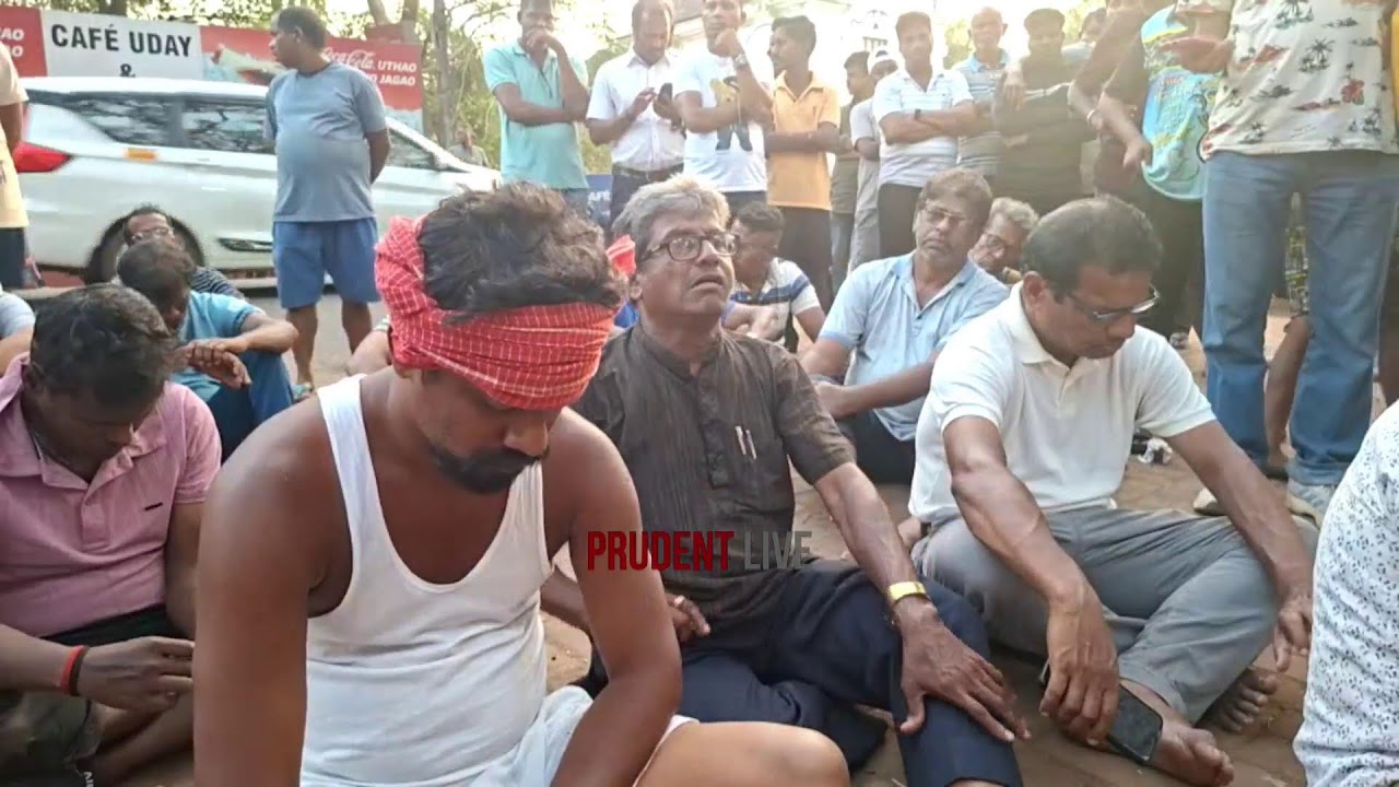 Unity Mall Protest  At MP Shripad House Old Goa | Live | Prudent | 250126