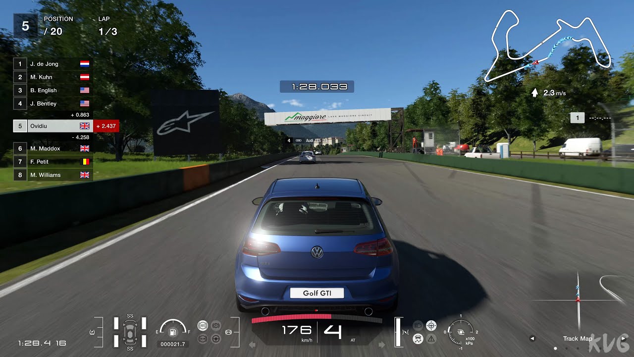 Gran Turismo 7 - Volkswagen Golf VII GTi 2014 - Gameplay (PS5 UHD) [4K60FPS]