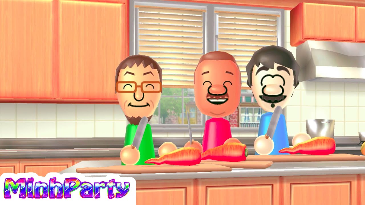 Wii Party Minigames Luigi Vs Mia Vs Mike Vs Nick
