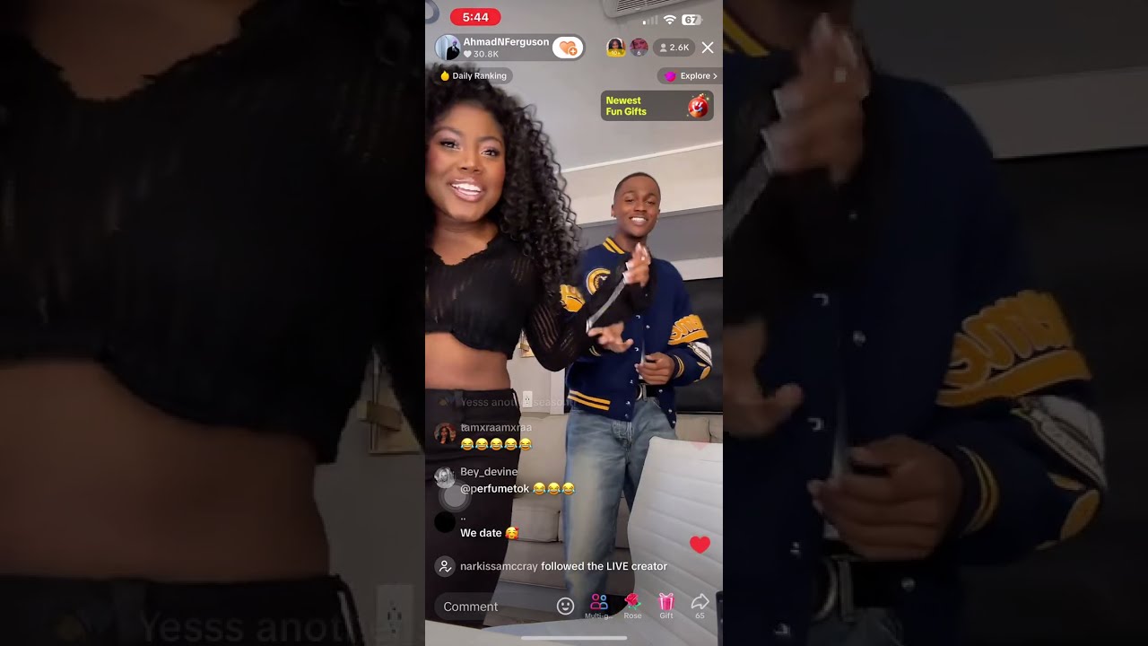 Ahmad Ferguson TikTok live October 6, 2024