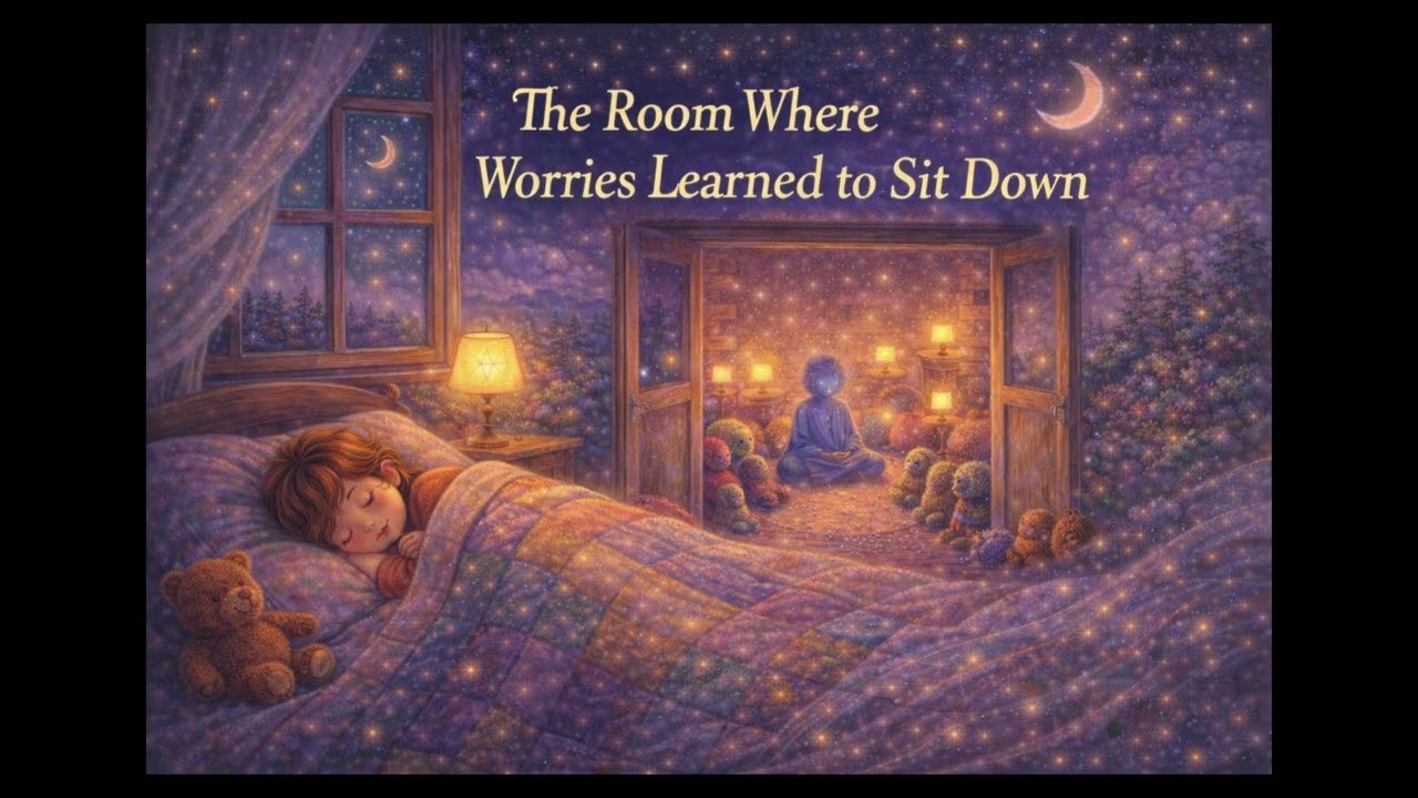 The Room Where Worries Learned to Sit Down  // Sleep Stories for Kids